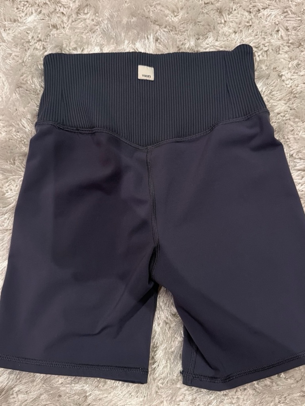 Vuori blue High-Waist Active Shorts